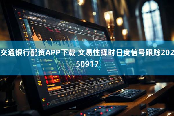 交通银行配资APP下载 交易性择时日度信号跟踪20250917